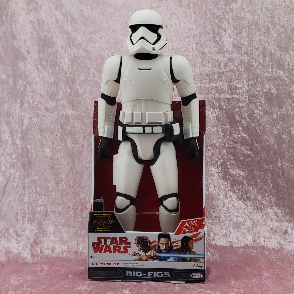 Star Wars  First Order Stormtrooper Big Figure  18" NEW